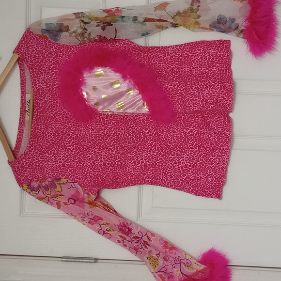 J.Wilde Pink blouse - Picture 1 of 5